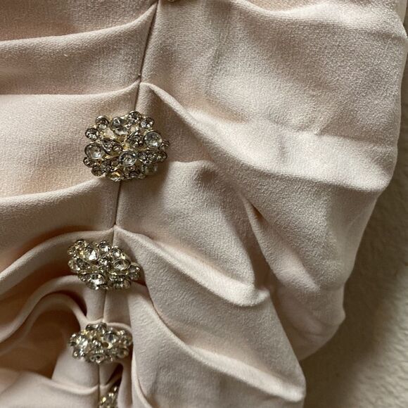 NBD Strapless Ruched Side Mini Dress Small - Picture 5 of 6